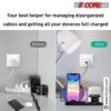 5 Core Wireless Charging Station  10W 3 in 1 Fast Phone Watch Earpod Wireless Charging Stand